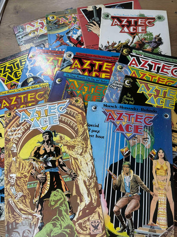 Aztec Ace #1 - 14 - Eclipse Comics - 1984 - Run of Comics