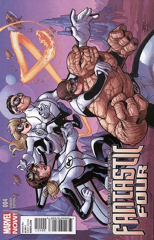 Fantastic Four #004 - Marvel Comics - 2013 - Rare Variant Cover