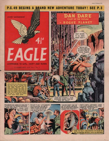 Eagle Comic Vol.7 No.7 - British - 1956