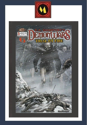 DemonWars: Trial By Fire #3, #4 and #5 - CGE Crossgen - 2000