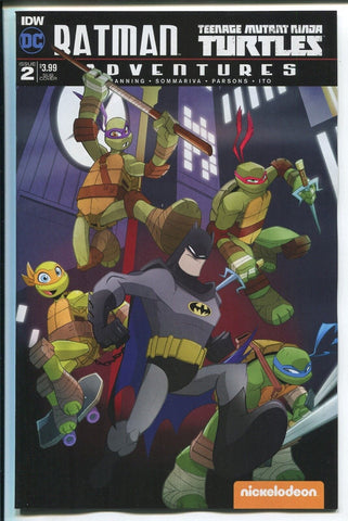 Batman TMNT Adventures #2 - DC IDW - 2017 - Sub Cover