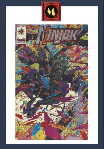 Ninjak #1 - Valiant Comics - 1994 - Chromium Variant