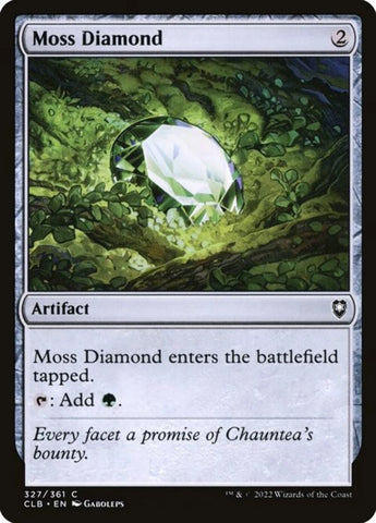 "Moss Diamond" - Magic The Gathering Card - CLB