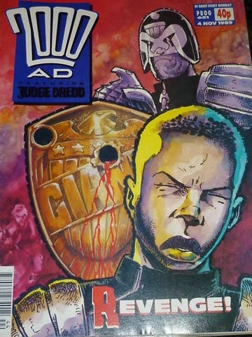 2000AD Comic Prog #651 - #658 (8x Comics RUN) - 1989