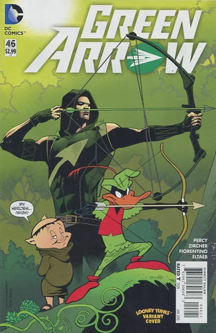 Green Arrow #46 - DC Comics - 2016 - Looney Tunes Variant