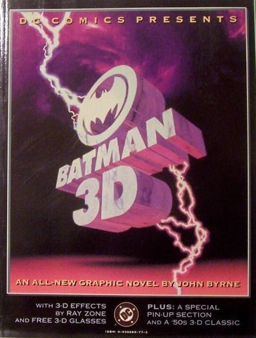 DC Comics Presents: Batman 3D GN - DC Comics - 1990 - with 3D Glasses