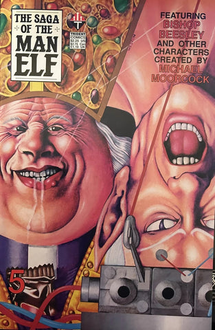 Saga Of The Man Elf #5 - Trident Comics - 1990 (Copy)