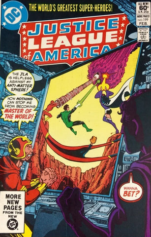 Justice League America #199 - DC Comics - 1982