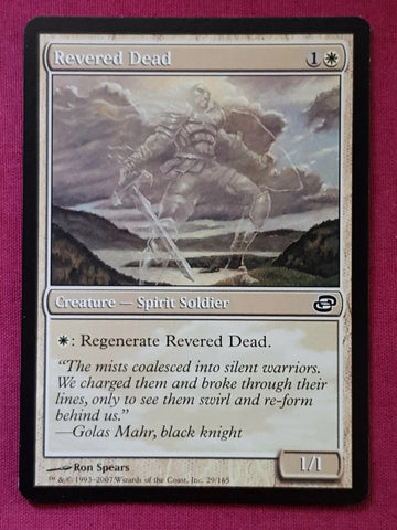 "Revered Dead" - Magic The Gathering Card - Planar Chaos