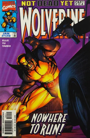 Wolverine #120 - #129 (RUN of 10x Comics) - Marvel Comics - 1998