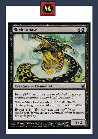 "Shriekmaw" - Magic The Gathering Card - Duel Decks