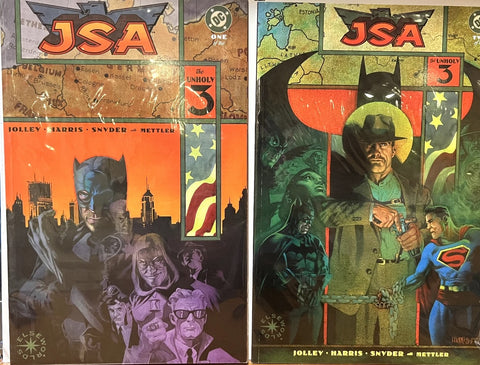 JSA: The Unholy #1 and #2 - DC Comics - 2003