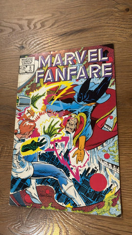Marvel Fanfare #5 - Marvel Comics - 1982