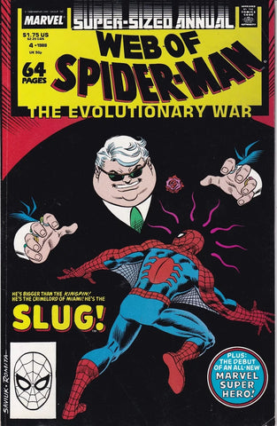 Web of Spider-Man Annual #4 - Marvel Comics - 1988