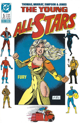 The Young All-Stars #7 - DC Comics - 1987