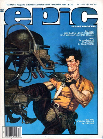 Epic Illustrated - December 1985 - Penultimate Issue