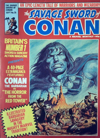 Savage Sword of Conan Monthly #35 - Marvel Comics - 1980