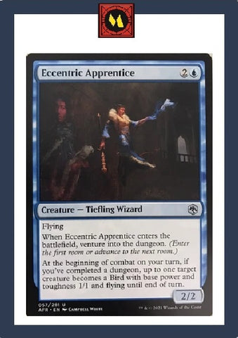 "Eccentric Apprentice" x4 - Magic The Gathering - AFR - 4-Card Playset