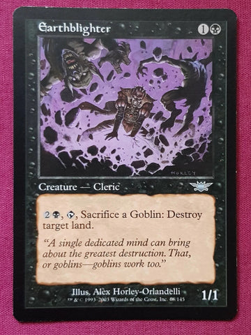 "Earthblighter" - Magic The Gathering Card - Saviors Of Kamigawa