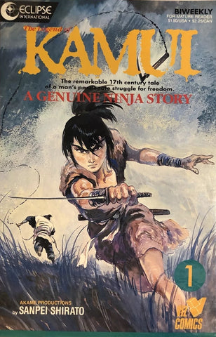 The Legend Of Kamui #1 - Eclipse Comics - 1987