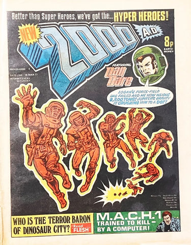 2000AD Comic - Prog #4 - 19 Mar 1977