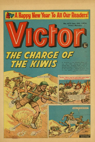 Victor Comic #672 - #681 (10x Comics RUN) - 1974