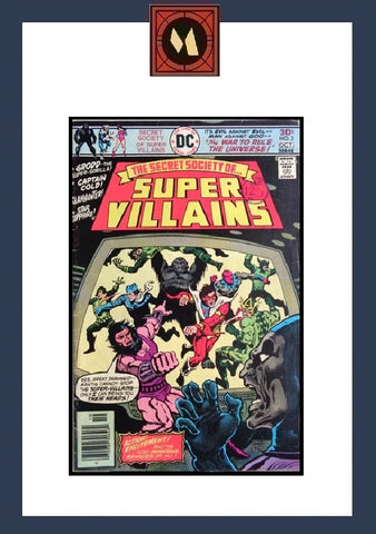 Secret Society of Super Villains #3 - DC Comics - 1976