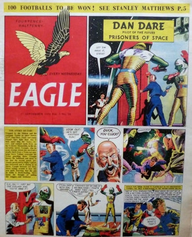 Eagle Comic Vol.5 No.38 - British - 1954
