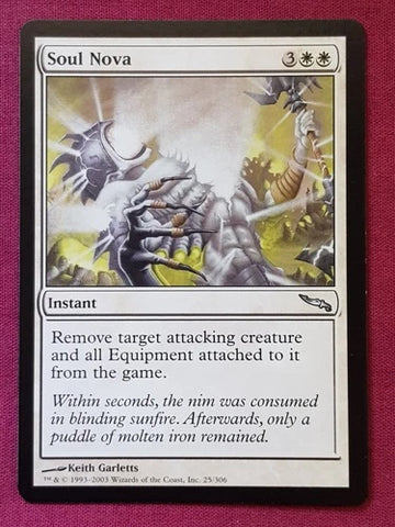 "Soul Nova" - Magic The Gathering Card - Mirrodin