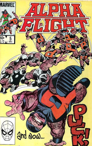 Alpha Flight #5 - Marvel Comics - 1983