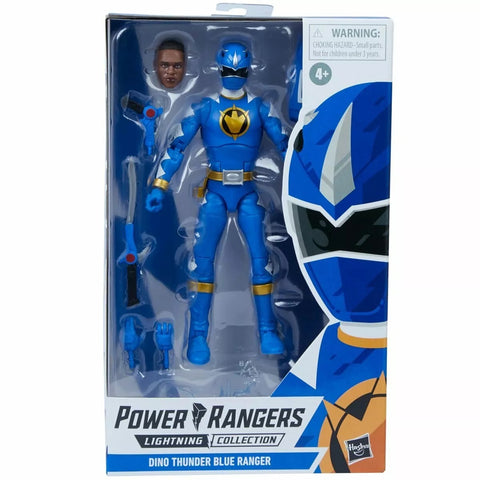 Power Rangers Lightning Collection - Dino Thunder Blue Ranger Action Figure - Hasbro