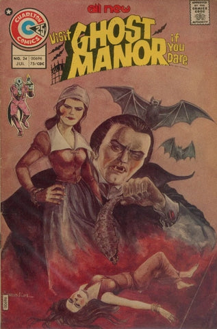 Ghost Manor #24 - Charlton Comics - 1975