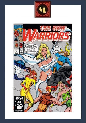 New Warriors #10 - Marvel Comics - 1991