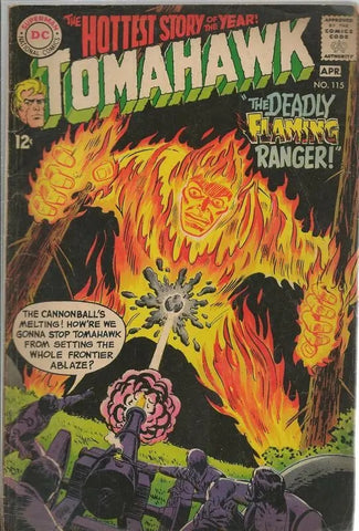 Tomahawk #115 - DC Comics - 1968