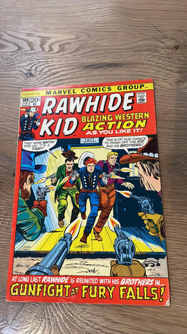 Rawhide Kid #100 - Marvel Comics - 1972