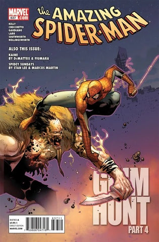 Amazing Spider-Man #637 - Marvel Comics - 2010 - "Death" of Madame Web