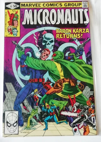 Micronauts #26 - Marvel Comics - 1981
