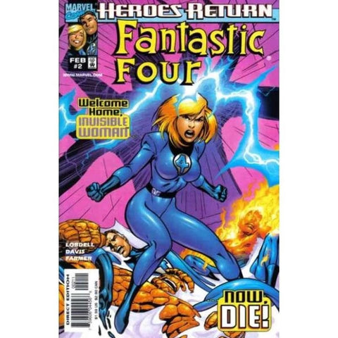 Fantastic Four #2 - Marvel Comics - 1998