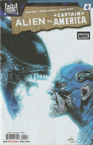 Alien VS Captain America #4  - Marvel Comics - 2026