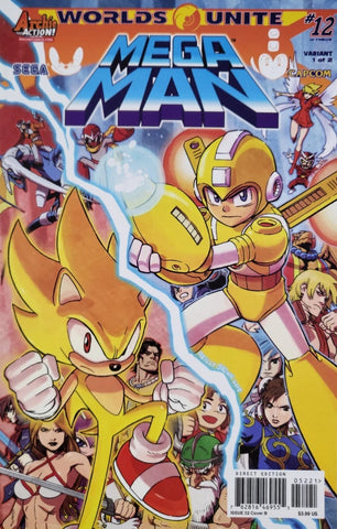 Mega Man #52 - Archie Comics - 2015 - Cover B
