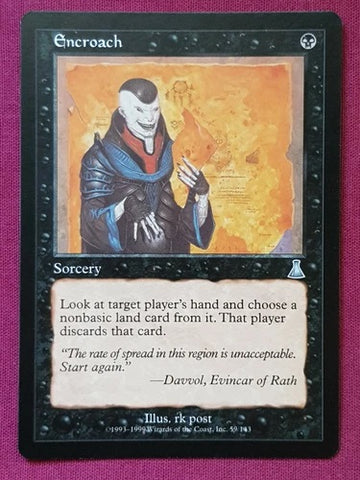 "Encroach" - Magic The Gathering Card - Urza's Destiny