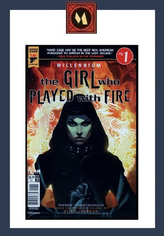 The Girl Who Played With Fire #1 - Titan Comics - 2017 - Cover A