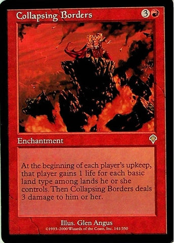 "Collapsing Borders" - Magic The Gathering Card - Invasion
