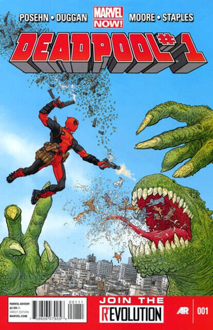 Deadpool #1 - Marvel Comics - 2012 -  Marvel Now!