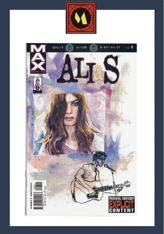 Alias #8 - Marvel MAX Comics - 2002
