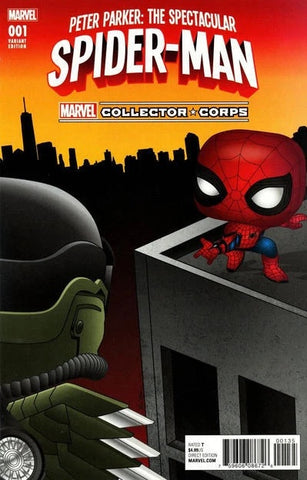Spectacular Spider-Man #1 - Marvel Comics - 2017 - Collector Corps Variant