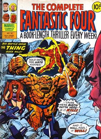 Complete Fantastic Four #14 - Marvel / British - 1977