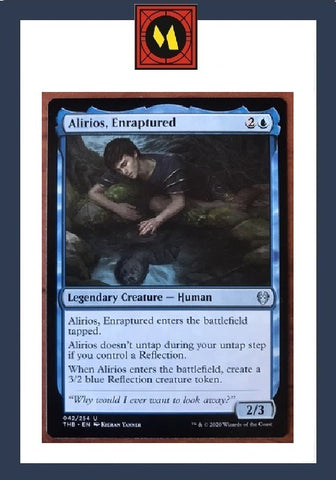 "Alirios, Enraptured" - Magic The Gathering Card - THB