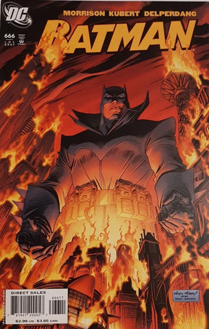 Batman #666 - DC Comics - 2007 - 1st Damian Wayne as Batman
