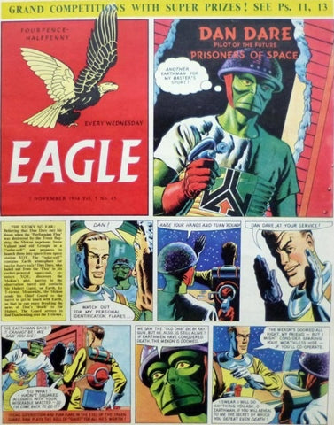 Eagle Comic Vol.5 No.45 - British - 1954